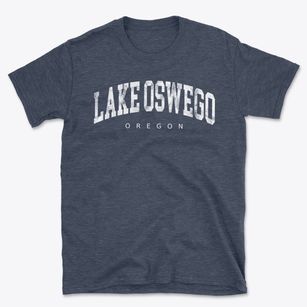 Lake Oswego Oregon Urban Vibe Basic T-Shirt