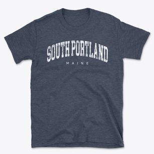 South Portland Maine Urban Vibe Basic T-Shirt