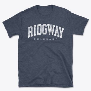 Ridgway Colorado Urban Vibe Basic T-Shirt