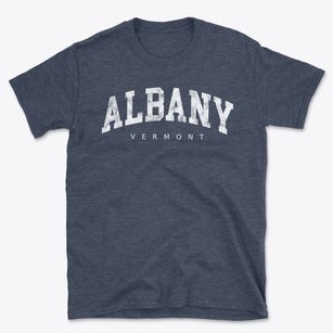 Albany Vermont Urban Vibe Basic T-Shirt