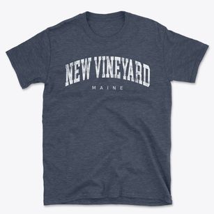 New Vineyard Maine Urban Vibe Basic T-Shirt