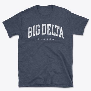Big Delta Alaska Urban Vibe Basic T-Shirt