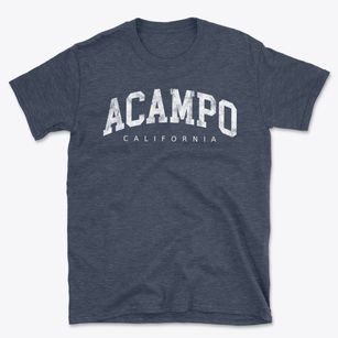 Acampo California Urban Vibe Basic T-Shirt