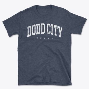 Dodd City Texas Urban Vibe Basic T-Shirt