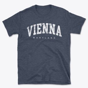 Vienna Maryland Urban Vibe Basic T-Shirt