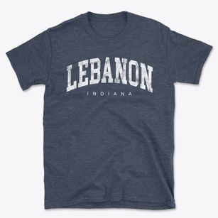 Lebanon Indiana Urban Vibe Basic T-Shirt