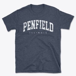Penfield Illinois Urban Vibe Basic T-Shirt