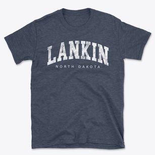Lankin North Dakota Urban Vibe Basic T-Shirt
