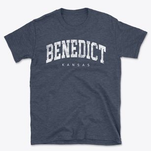 Benedict Kansas Urban Vibe Basic T-Shirt