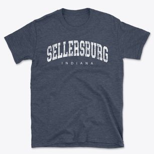 Sellersburg Indiana Urban Vibe Basic T-Shirt