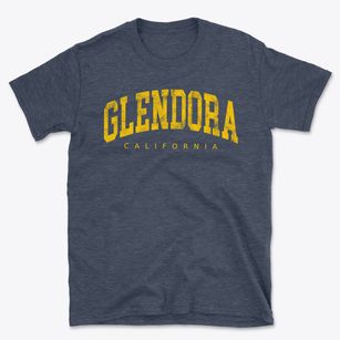 Glendora California Urban Vibe Basic T-Shirt