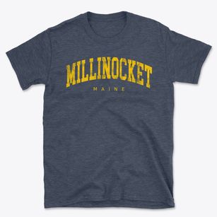 Millinocket Maine Urban Vibe Basic T-Shirt