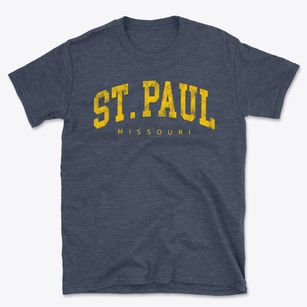 St. Paul Missouri Urban Vibe Basic T-Shirt