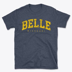 Belle Missouri Urban Vibe Basic T-Shirt