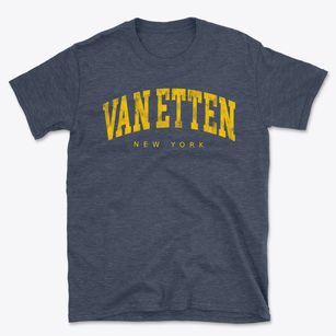 Van Etten New York Urban Vibe Basic T-Shirt