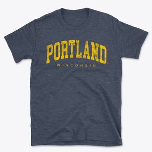 Portland Wisconsin Urban Vibe Basic T-Shirt