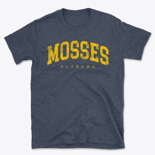Mosses Alabama Urban Vibe Basic T-Shirt