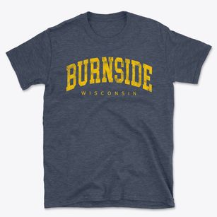 Burnside Wisconsin Urban Vibe Basic T-Shirt