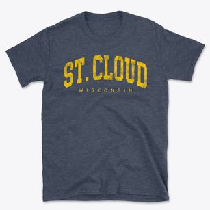 St. Cloud Wisconsin Urban Vibe Basic T-Shirt