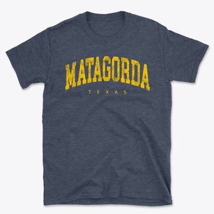 Matagorda Texas Urban Vibe Basic T-Shirt