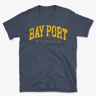 Bay Port Michigan Urban Vibe Basic T-Shirt