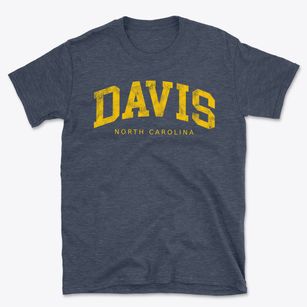Davis North Carolina Urban Vibe Basic T-Shirt