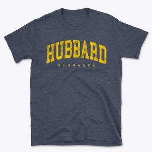 Hubbard Nebraska Urban Vibe Basic T-Shirt