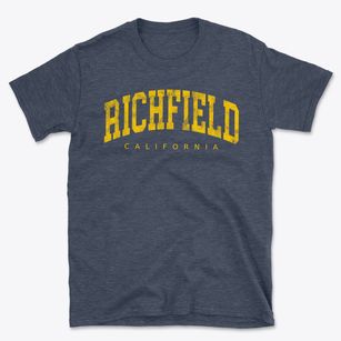 Richfield California Urban Vibe Basic T-Shirt