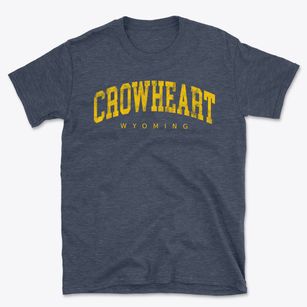 Crowheart Wyoming Urban Vibe Basic T-Shirt