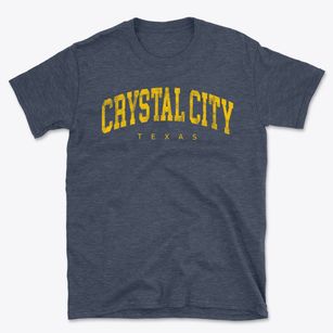 Crystal City Texas Urban Vibe Basic T-Shirt