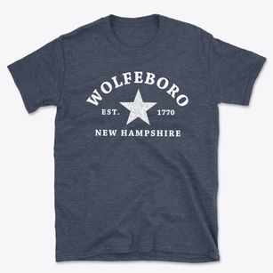 Wolfeboro New Hampshire Star Basic T-Shirt