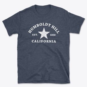 Humboldt Hill California Star Basic T-Shirt