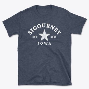 Sigourney Iowa Star Basic T-Shirt