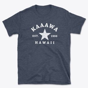 Kaaawa Hawaii Star Basic T-Shirt