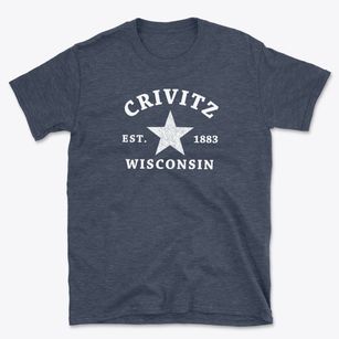 Crivitz Wisconsin Star Basic T-Shirt