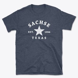 Sachse Texas Star Basic T-Shirt