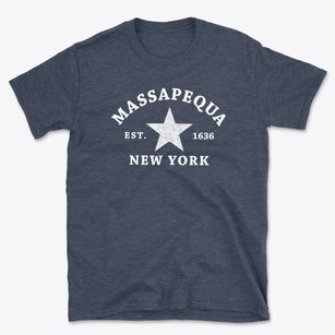 Massapequa New York Star Basic T-Shirt