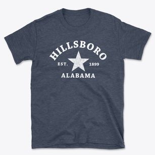 Hillsboro Alabama Star Basic T-Shirt