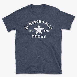 El Rancho Vela Texas Star Basic T-Shirt