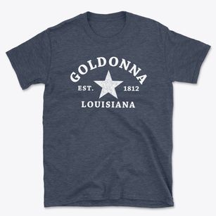 Goldonna Louisiana Star Basic T-Shirt