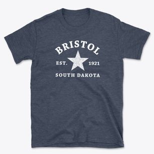 Bristol South Dakota Star Basic T-Shirt