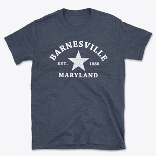 Barnesville Maryland Star Basic T-Shirt