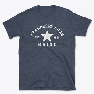 Cranberry Isles Maine Star Basic T-Shirt