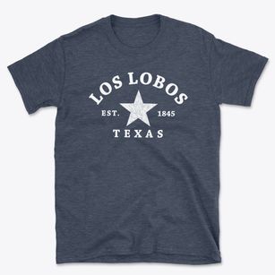 Los Lobos Texas Star Basic T-Shirt