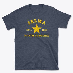 Selma North Carolina Star Basic T-Shirt