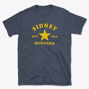 Sidney Montana Star Basic T-Shirt