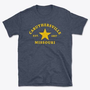 Caruthersville Missouri Star Basic T-Shirt