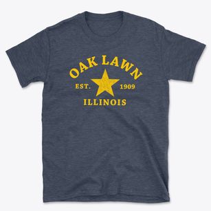 Oak Lawn Illinois Star Basic T-Shirt