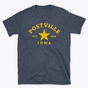 Postville Iowa Star Basic T-Shirt