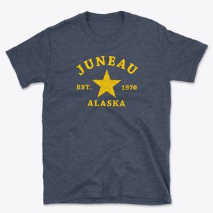 Juneau Alaska Star Basic T-Shirt
